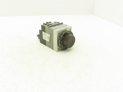 TE Connectivity 2412VD Overcurrent Time Delay Relay 1/4 Hp 240VAC 10A 2.5-50 Sec