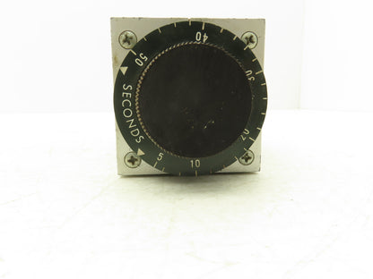 TE Connectivity 2412VD Overcurrent Time Delay Relay 1/4 Hp 240VAC 10A 2.5-50 Sec