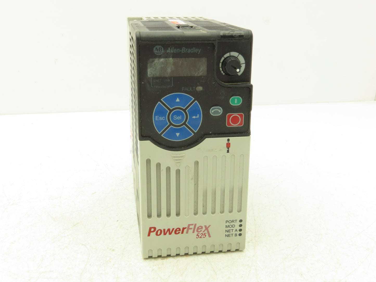 Allen Bradley 25B-D6P0N104 Powerflex 525 3Hp VFD AC Drive 480V 50/60Hz FRN 4.001