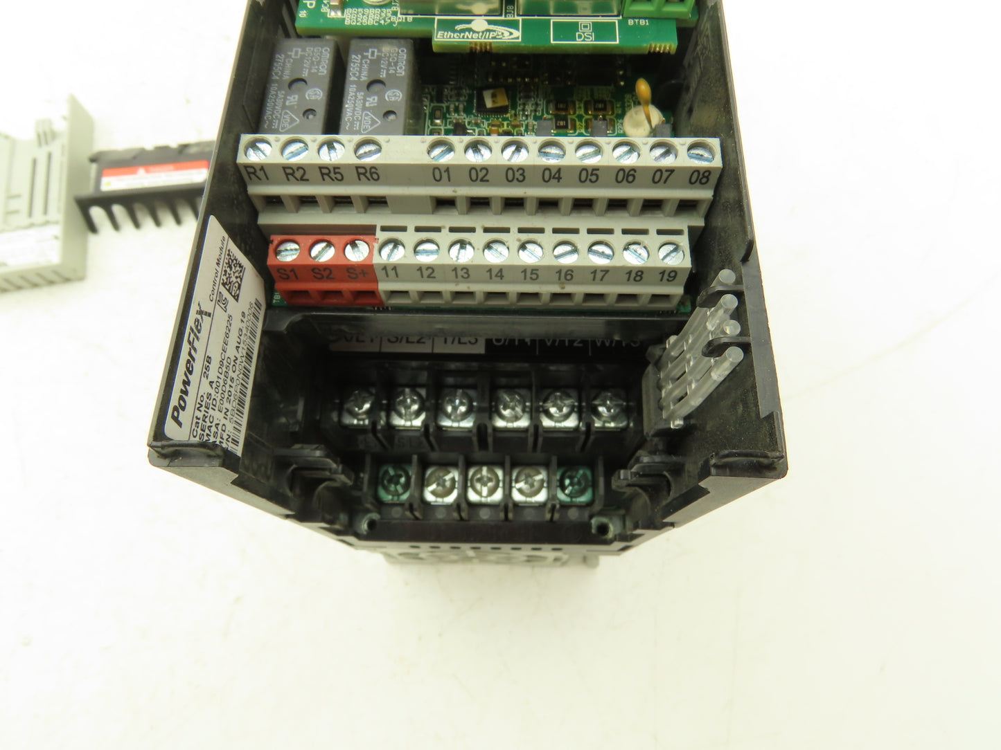 Allen Bradley 25B-D6P0N104 Powerflex 525 3Hp VFD AC Drive 480V 50/60Hz FRN 4.001