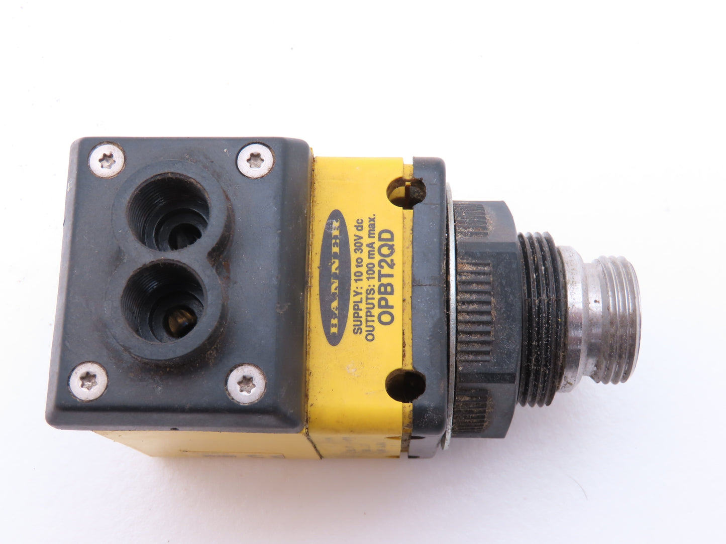 Banner OSBF Photoelectric Sensor Head M22 Base OPBT2QD