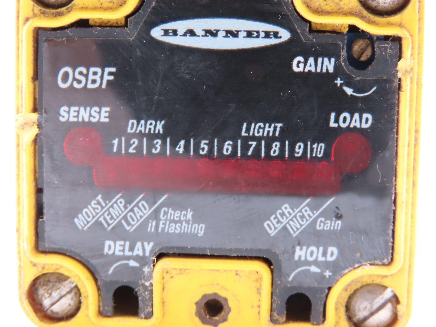 Banner OSBF Photoelectric Sensor Head M22 Base OPBT2QD