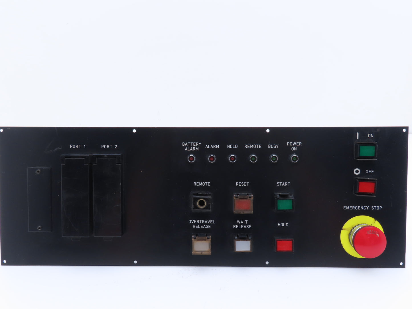 Fanuc A05B-2111-C020 CNC HMI Control Panel Push Button With E-Stop READ