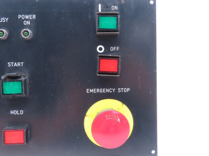 Fanuc A05B-2111-C020 CNC HMI Control Panel Push Button With E-Stop READ