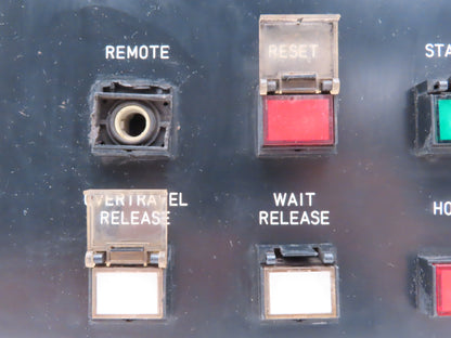 Fanuc A05B-2111-C020 CNC HMI Control Panel Push Button With E-Stop READ