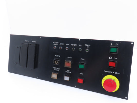 Fanuc A05B-2111-C020 CNC HMI Control Panel Push Button With E-Stop READ