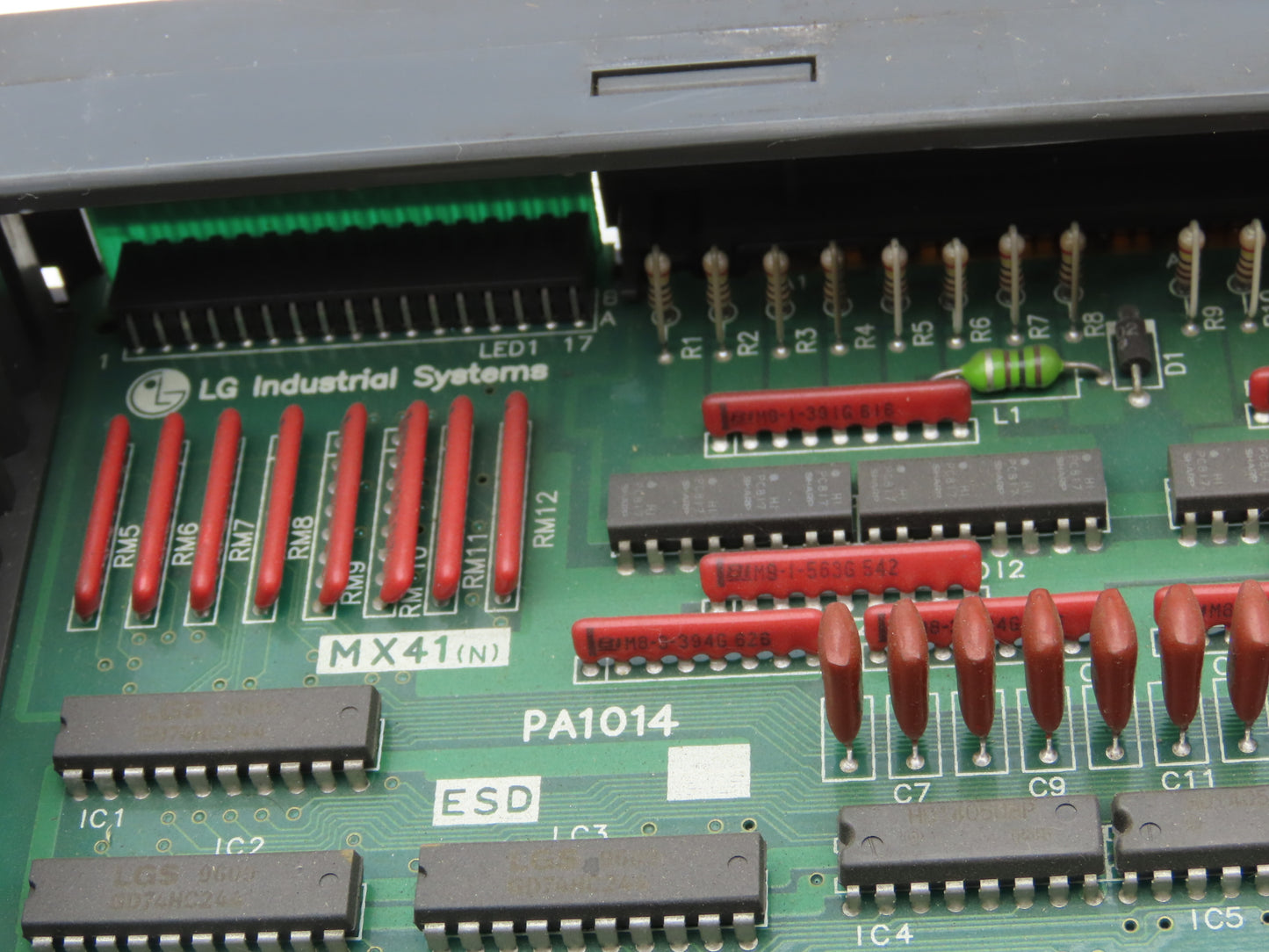 LG Goldsec MX41 Programmable PLC Digital I/O Machine Control Module Datalink