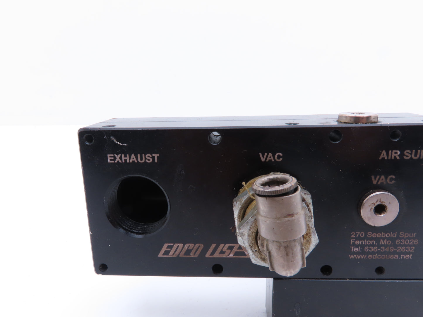 Edco USA ML50N-RTB Pneumatic Vacuum Pump Assembly 1/2" NPT For Vacuum Cup