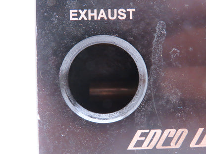 Edco USA ML50N-RTB Pneumatic Vacuum Pump Assembly 1/2" NPT For Vacuum Cup