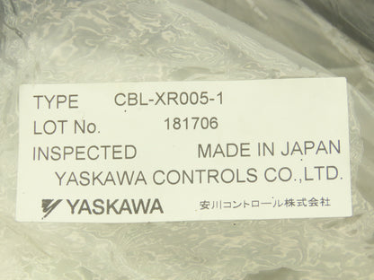 Yaskawa 142313-1 CBL-XR005-1 Cable Motoman Robot Teach Pendant 8 Meter