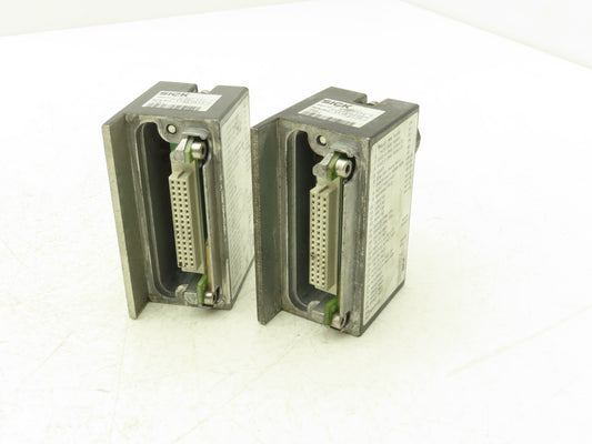 Sick 2 027 171 Optic Scanner Head Plug Connector Module Lot of 2