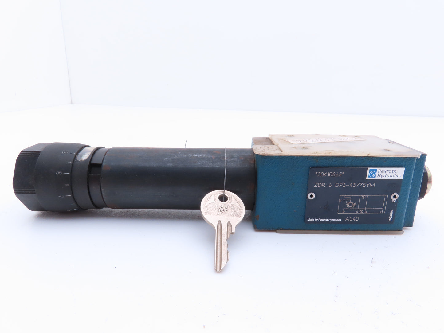 Rexroth ZDR 6 DP3-43/75YM Hydraulic Pressure Reducing Valve Sandwich Plate