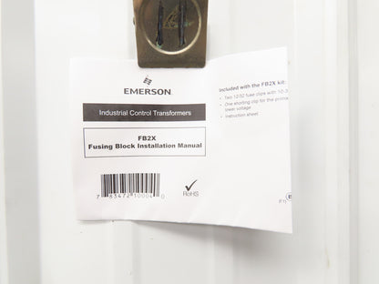 Emerson E750 Control Transformer .75kva Pri 240/480V Sec 120V Type SBE