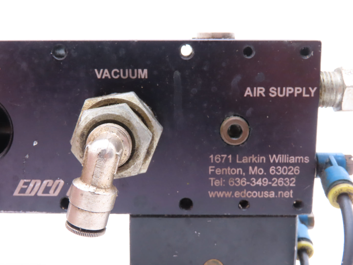 Edco USA ML50N-RTB Pneumatic Vacuum Pump Assembly 1/2" NPT For Vacuum Cup READ