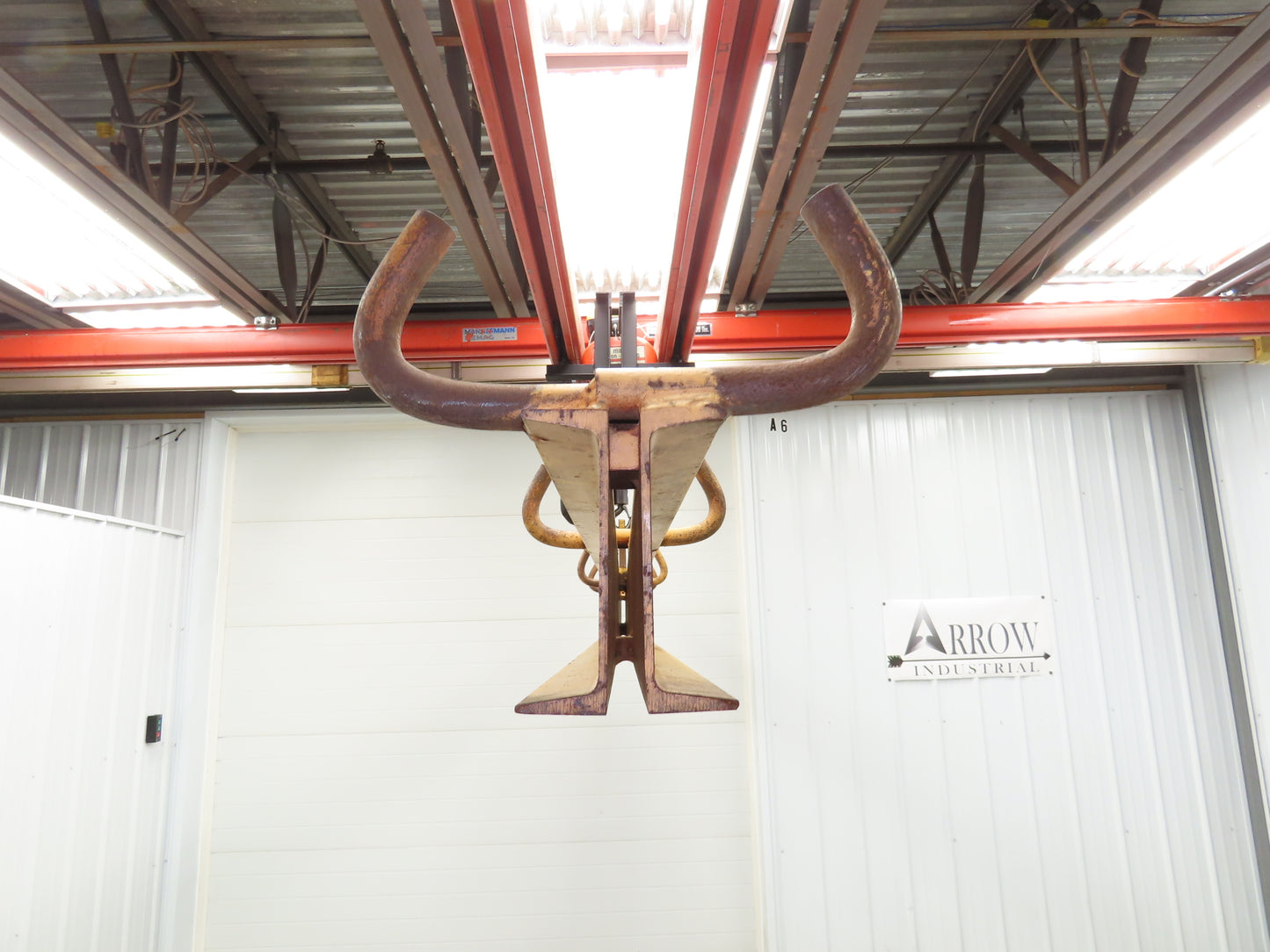 Caldwell 18-2-12 4000 Lb 2 Ton Rigging Lifting Beam 12' Fixed Twin Basket Sling