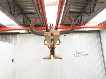 Caldwell 18-2-12 4000 Lb 2 Ton Rigging Lifting Beam 12' Fixed Twin Basket Sling