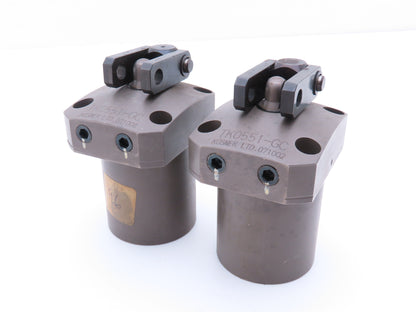 Kosmek TK0551-GC Hydraulic Link Clamp Lot of 2 READ