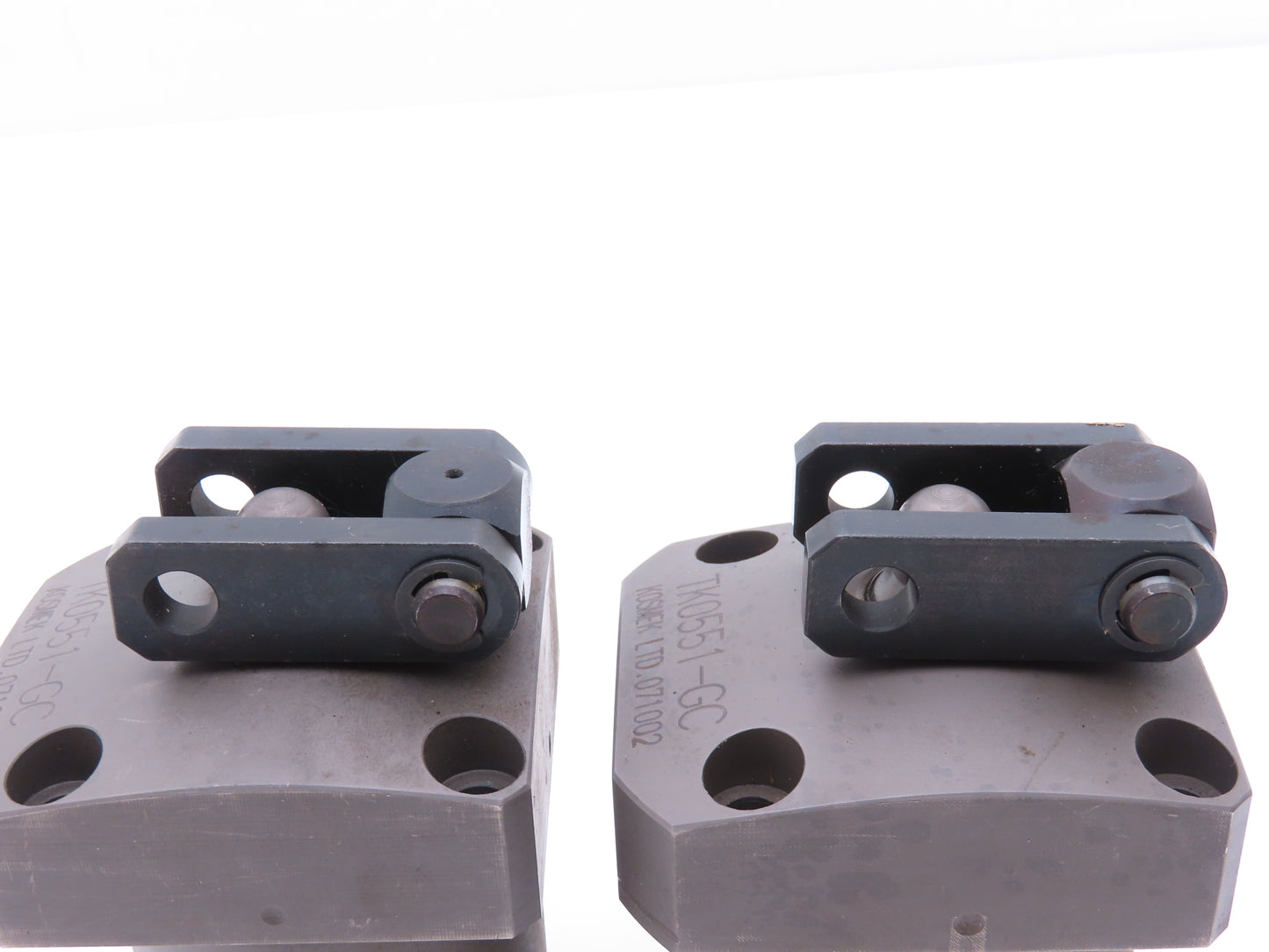 Kosmek TK0551-GC Hydraulic Link Clamp Lot of 2 READ