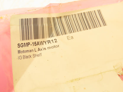 Yaskawa SGMP-15AWYR12 AC Servo Motor 1500W 4.77Nm 3000 RPM Encoder