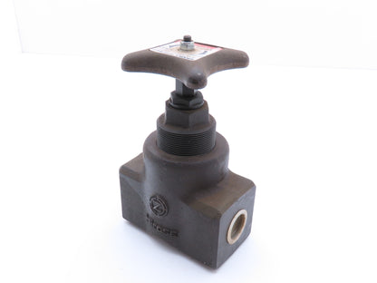 Toyooki Kogyo HS3-1T-08A Hirose Stop Needle Valve 1" NPT Size 25