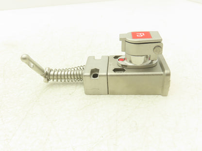Allen Bradley 440T-MSALE10FB Guardmaster Trapped Key Interlock Switch with Key