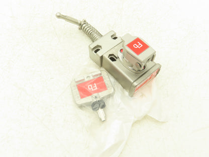 Allen Bradley 440T-MSALE10FB Guardmaster Trapped Key Interlock Switch with Key