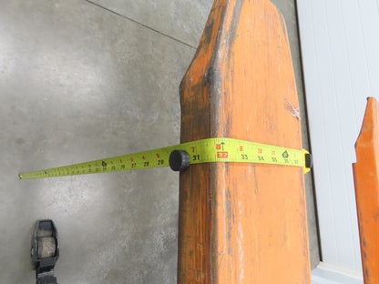 Interthor MSL2745 Manual Pallet Lifter 2200lb Jack 45" Long 32" Lift Height