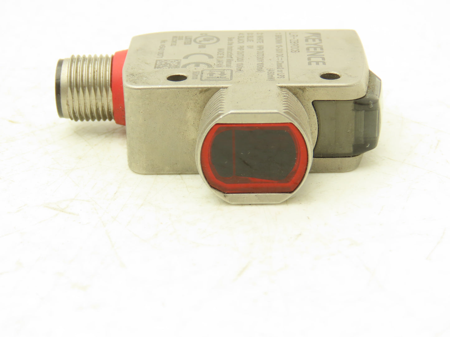Keyence LR-ZB90CB Self-Contained CMOS Photoelectric Laser Proximity Sensor