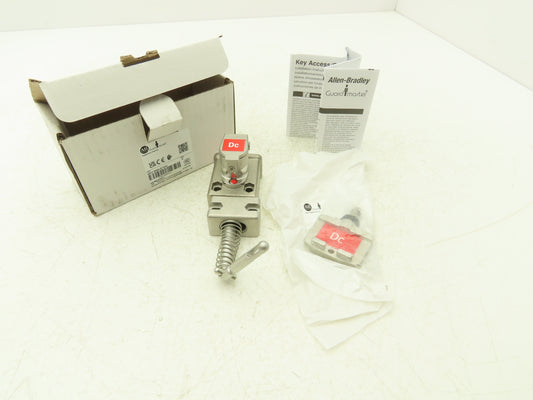 Allen Bradley 440T-MSALE10DC Guardmaster Trapped Key Interlock Switch With Key