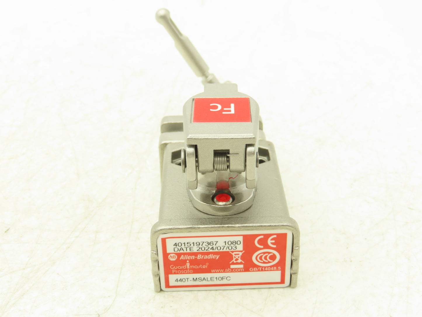 Allen Bradley 440T-MSALE10FC Guardmaster Trapped Key Interlock Switch With Key