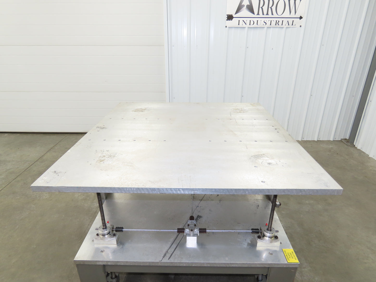 1" Aluminum Top Machine Base Weld Table 45x43" Work Bench Table Joyce Screw Jack