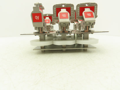 Allen Bradley 440T-MKEXE22ABBBBBBBBBBBBBBBBB 9 Key Interlock Exchange Switch