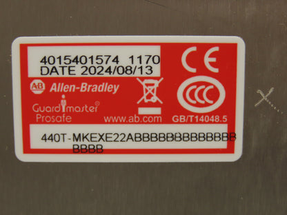 Allen Bradley 440T-MKEXE22ABBBBBBBBBBBBBBBBB 9 Key Interlock Exchange Switch