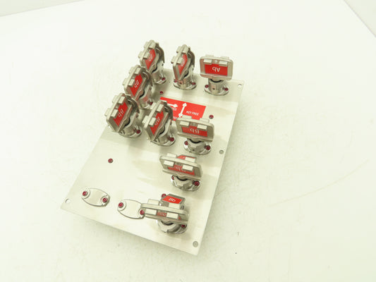 Allen Bradley 440T-MKEXE22ABBBBBBBBBBBBBBBBB 9 Key Interlock Exchange Switch