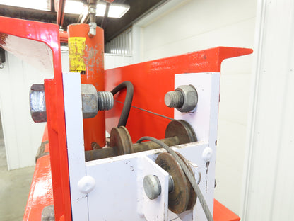 SPX Hydraulic Press 55 Ton 36"H Frame 120V Pump 13" Cylinder 10000PSI