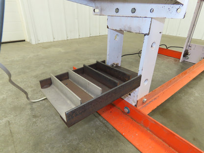 SPX Hydraulic Press 55 Ton 36"H Frame 120V Pump 13" Cylinder 10000PSI