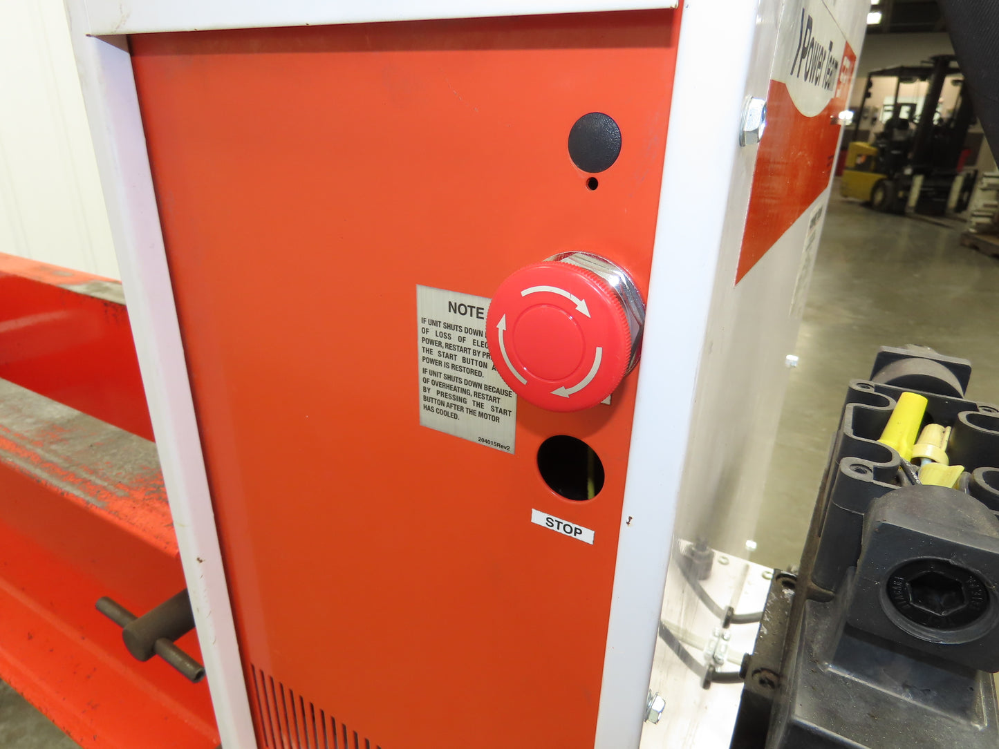 SPX Hydraulic Press 55 Ton 36"H Frame 120V Pump 13" Cylinder 10000PSI