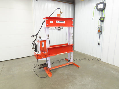 SPX Hydraulic Press 55 Ton 36"H Frame 120V Pump 13" Cylinder 10000PSI