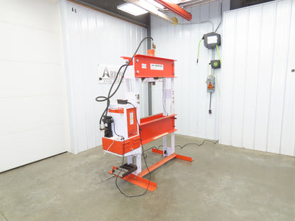 SPX Hydraulic Press 55 Ton 36"H Frame 120V Pump 13" Cylinder 10000PSI