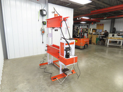 SPX Hydraulic Press 55 Ton 36"H Frame 120V Pump 13" Cylinder 10000PSI
