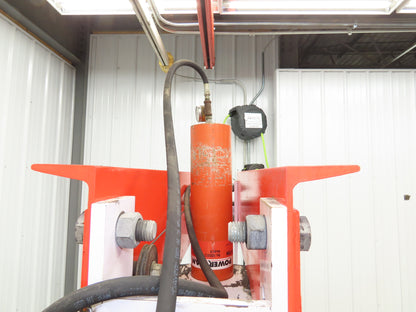 SPX Hydraulic Press 55 Ton 36"H Frame 120V Pump 13" Cylinder 10000PSI