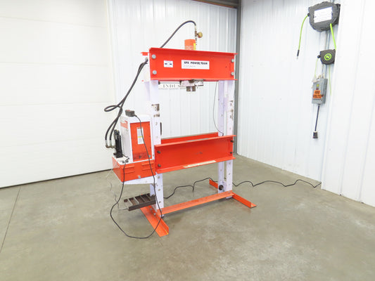SPX Hydraulic Press 55 Ton 36"H Frame 120V Pump 13" Cylinder 10000PSI