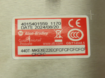 Allen Bradley 440T-MKEXE22ECFCFCFCFCFCFCFCFC 9 Key Interlock Exchange Switch