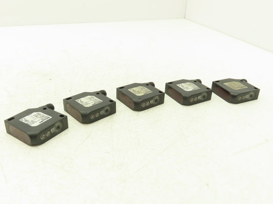 Balluff BOS0089 Cubic Diffuse Sensor w/Different Light Types 60cm Range Lot of 5