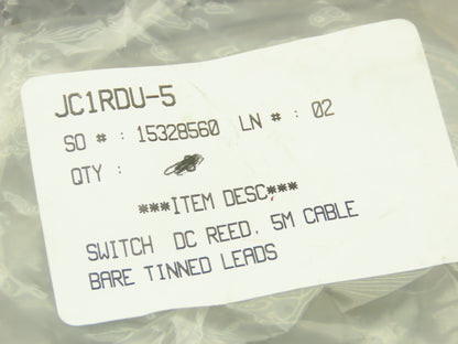 PHD JC1RDU-5 Reed Switch Position Sensor 5M Cable