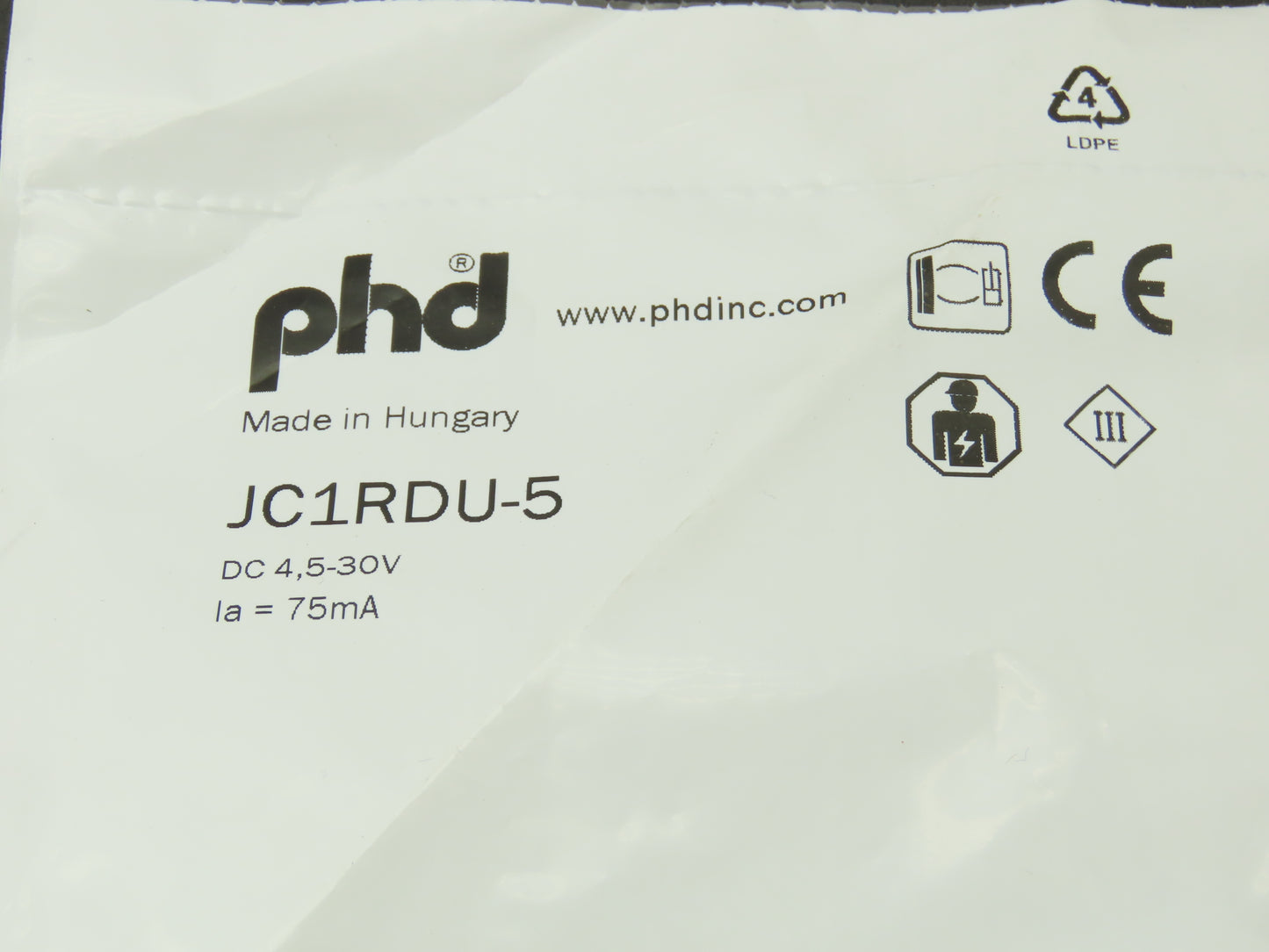 PHD JC1RDU-5 Reed Switch Position Sensor 5M Cable