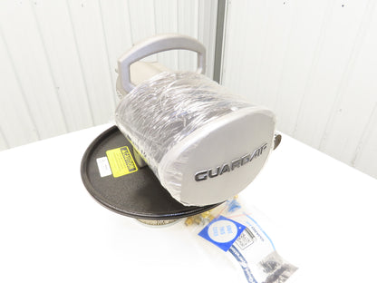 Guardair PQ05H125 PowerQUAD 5 Gal Drum Pneumatic Vacuum Head Wet/Dry 20-45CFM