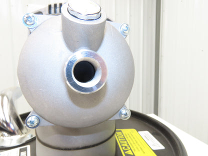 Guardair PQ05H125 PowerQUAD 5 Gal Drum Pneumatic Vacuum Head Wet/Dry 20-45CFM
