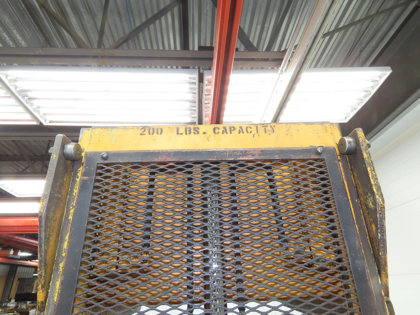 Langley BHLD Walk Behind Pallet Lift Truck 200lb 12V Straddle Platform 70" Lift