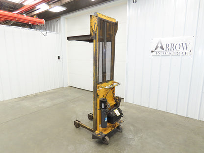Langley BHLD Walk Behind Pallet Lift Truck 200lb 12V Straddle Platform 70" Lift